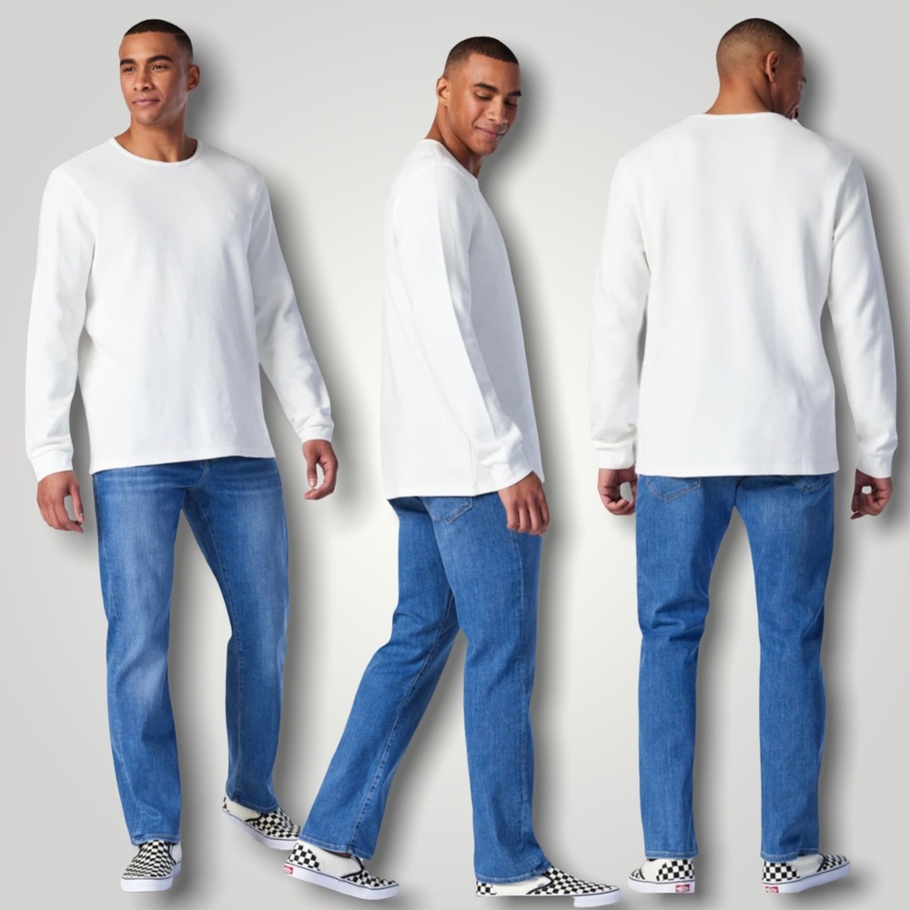 MAVI Men's Relaxed Straight Leg Jeans, NEW WITH TAGS, 33x32